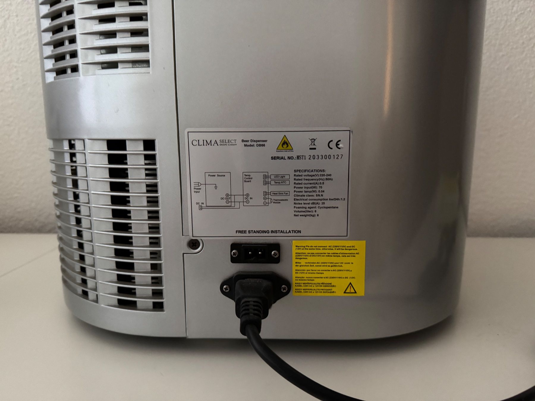 Tutte le macchine: Bierzapfanlage DB66 Cilmaselect – Usato da Zürich venduto da Zuerich9 4