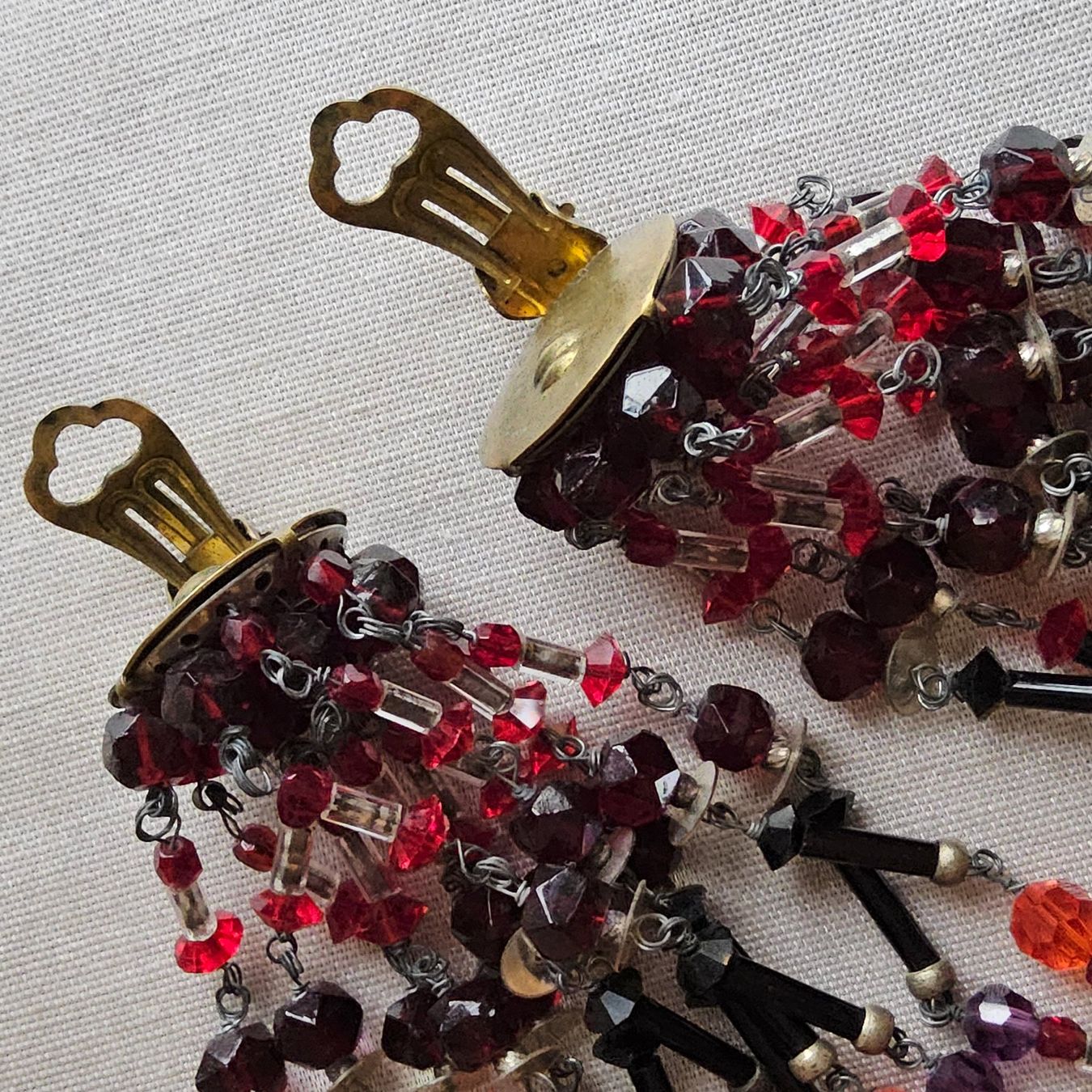 Orecchini pendenti & Orecchini a lobo: Antike Art Déco Ohrclips ca 1930 Perfekt – Usato da Zürich venduto da gutsan 6