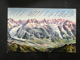 AK  ca.1900 Chamonix Panorama ungelaufen  (G1097)