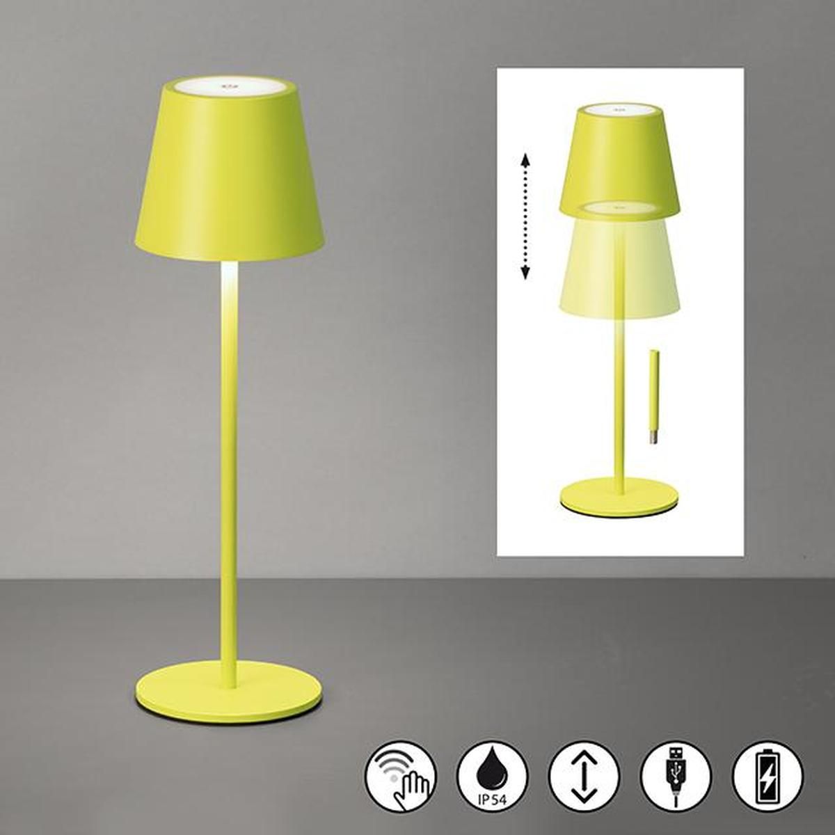Lampen: Aussen Tischleuchte, Hellgrün, IP54 – Neu (gemäss Beschreibung) aus Kreuzlingen von Smart-Light