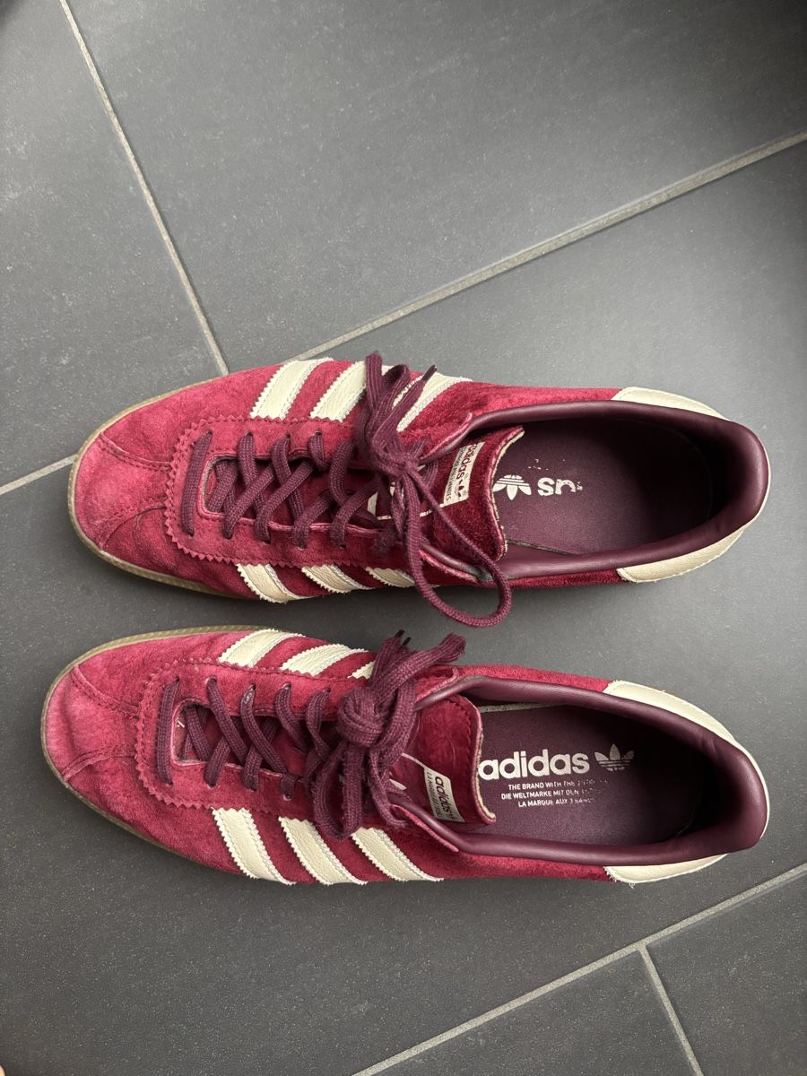 Adidas Scarpe da uomo: Adidas Samba - Unisex - Bordeaux - Gr 41 – Usato da Kilchberg ZH venduto da joa_v7bl 1