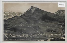 Neu St. Johann-Nesslau mit Säntis und Stockberg