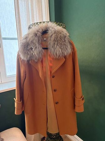 Original Twinset Mantel aus Wolle, Gr. M