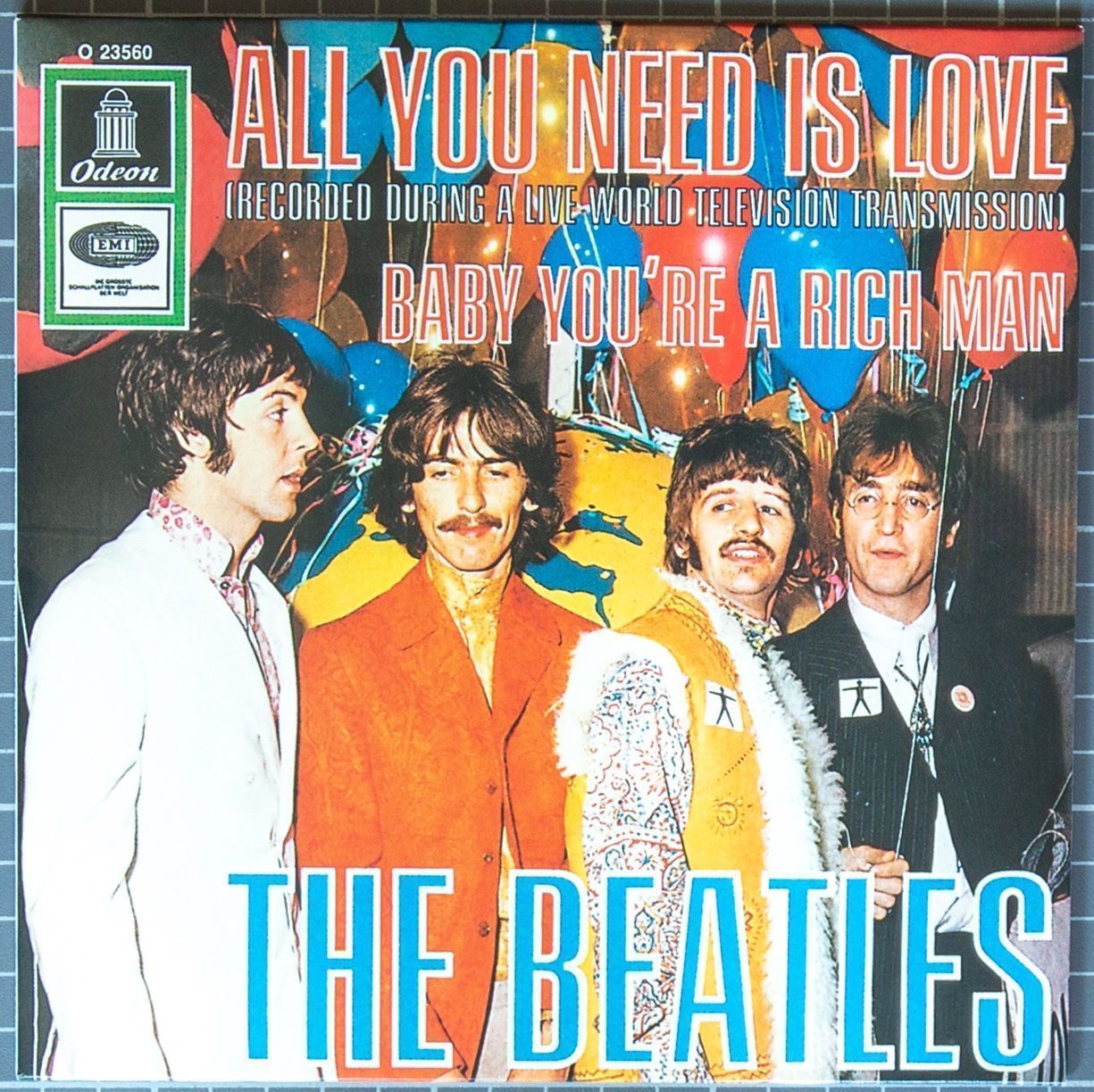 Schallplatten: 7" BEATLES all you need is love – Neu (gemäss Beschreibung) aus Belp von Freeeme