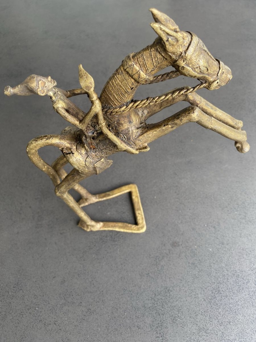 Statuette: Wunderschöne Figur Reiter – Usato da Rotkreuz venduto da Once0 5