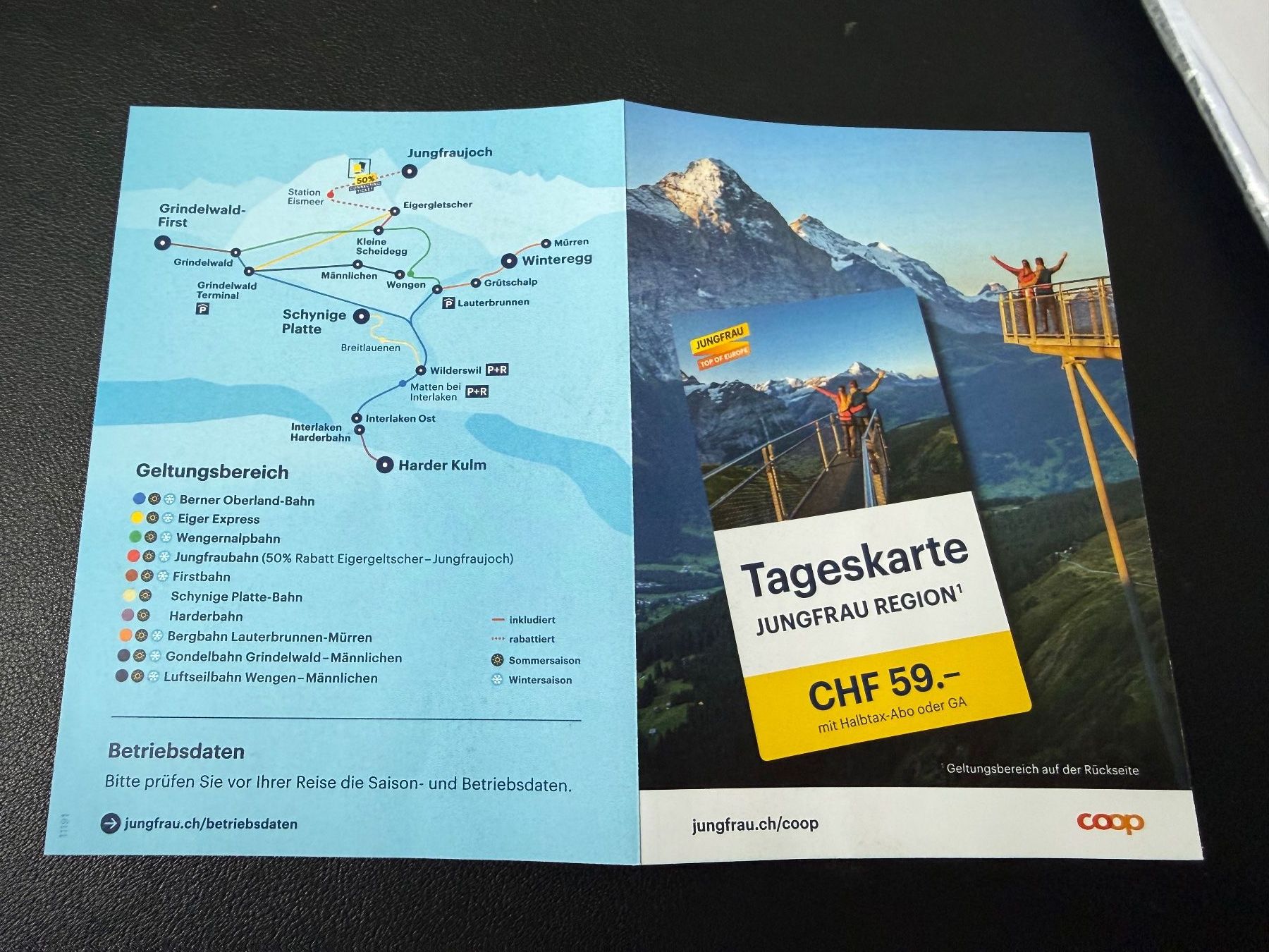 Skinfit Bons: 2 Tageskarten Jungfrau Region Rabattcode – Neuf (Voir description) à Thörishaus par Swaxx