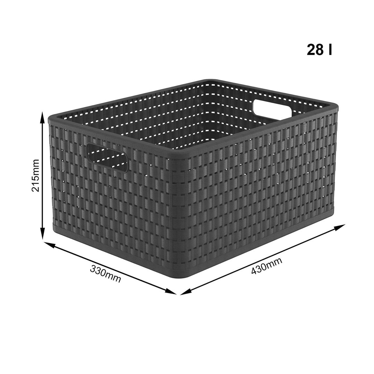 Rotho Sonstiges für Haushalt & Wohnen: Paniers Rotho 28L set de 4 – Gebraucht aus Vevey von diogodasilva_ 1