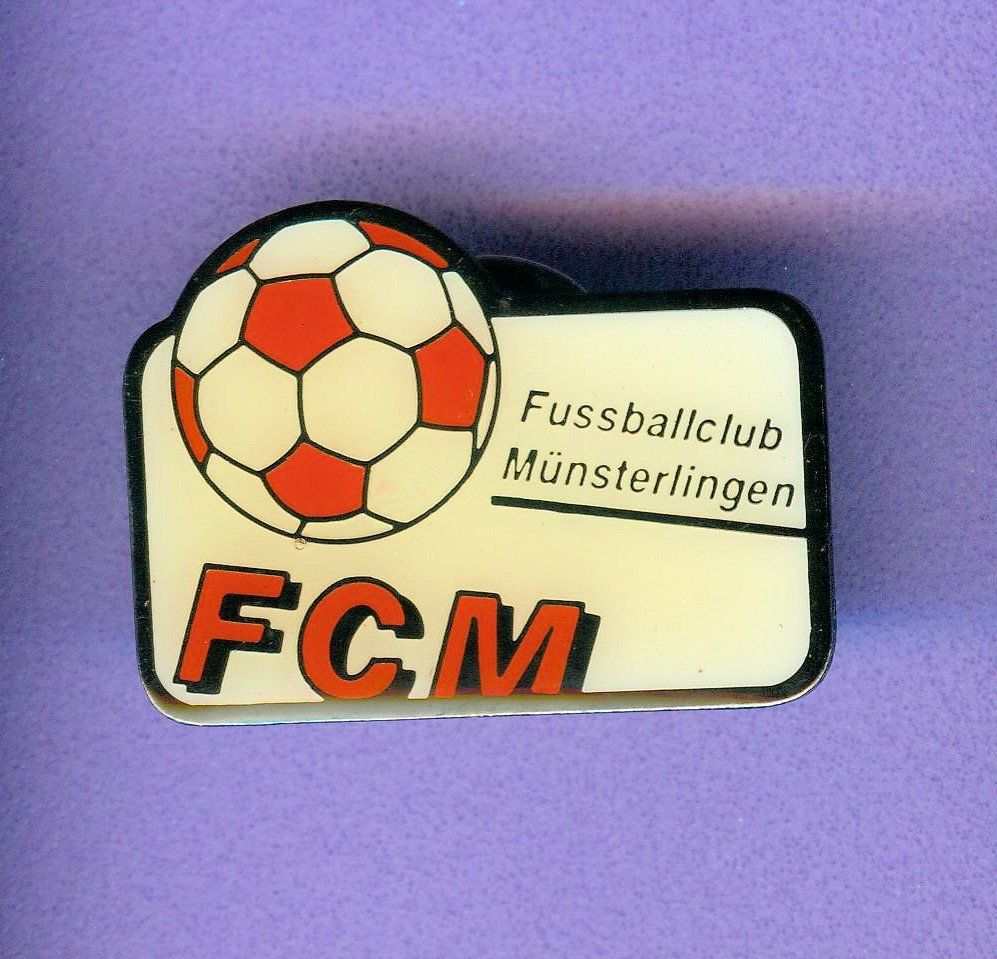 Plaketten & Abzeichen: FC MÜNSTERLINGEN – Gebraucht aus Winterthur von Sammleroase