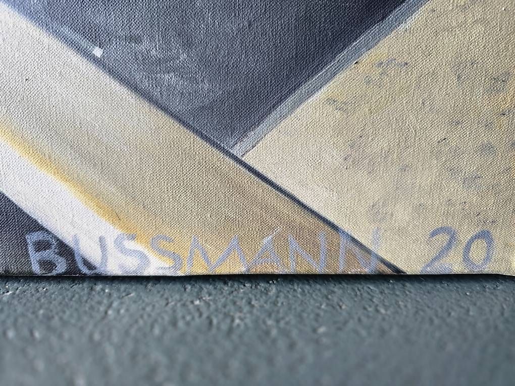 Dipinti: Originalgemälde B. Bussmann "no standing" – Usato da Winterthur venduto da snooze01 3