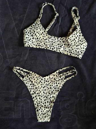 Sommer-Bikini im Leoparden-Look, Gr. S