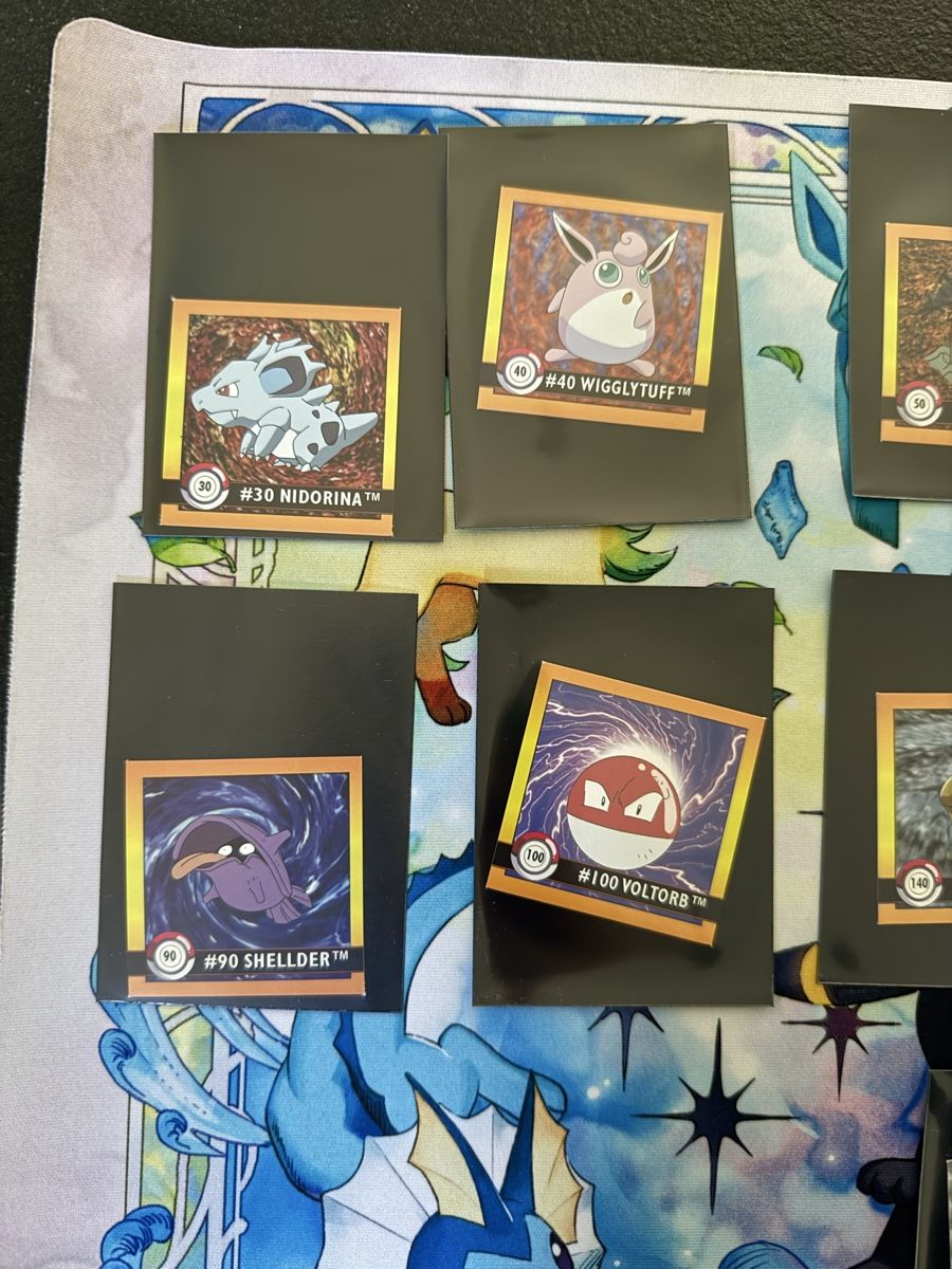 Pokémon Cartes à collectionner: Pokémon - 9x Stickers rare – D'occasion à Uvrier par sauma85 1
