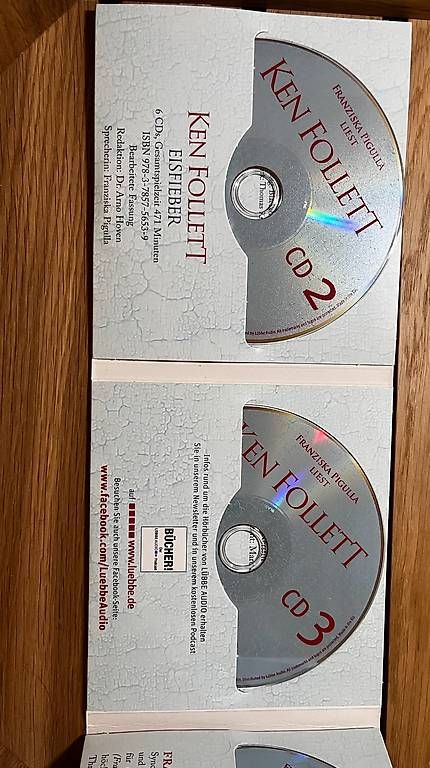 Audiolibri: Ken Follett: Eisfieber | 6 Audio-CDs Thriller – Usato da Aarau venduto da fij_wn2r 2