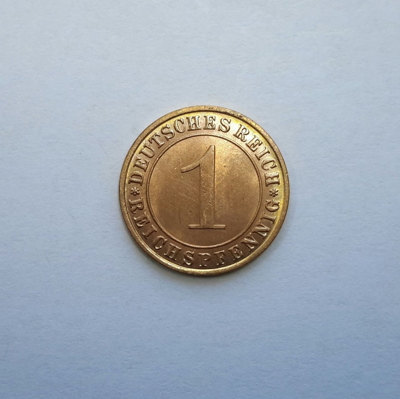 Alle Münzen: Deutschland , 1Reichspfennig , 1931 . – Neu (gemäss Beschreibung) aus Burgdorf von Olli.34 1