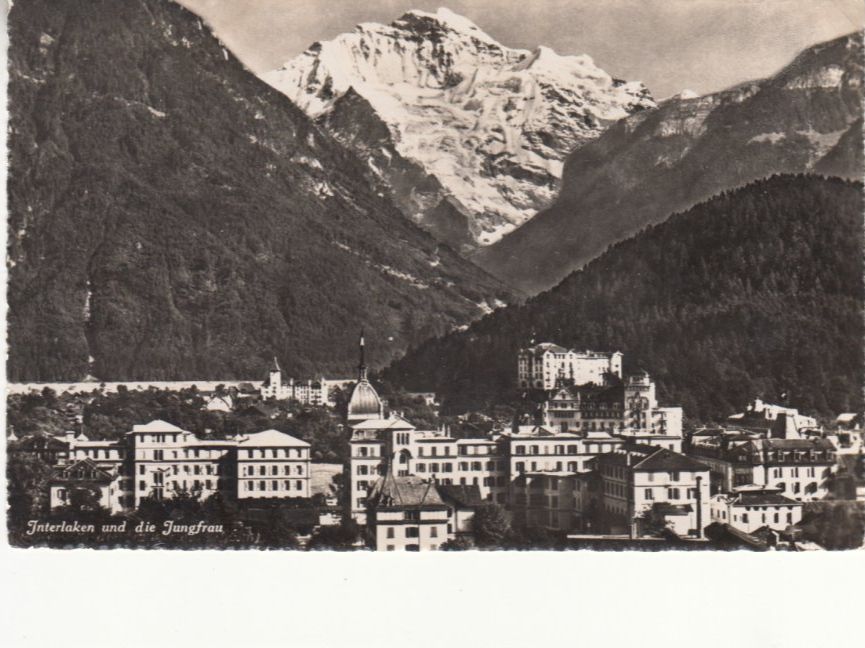 Cartoline postali: Interlaken 1943 – Usato da Bürglen TG venduto da StampGraf