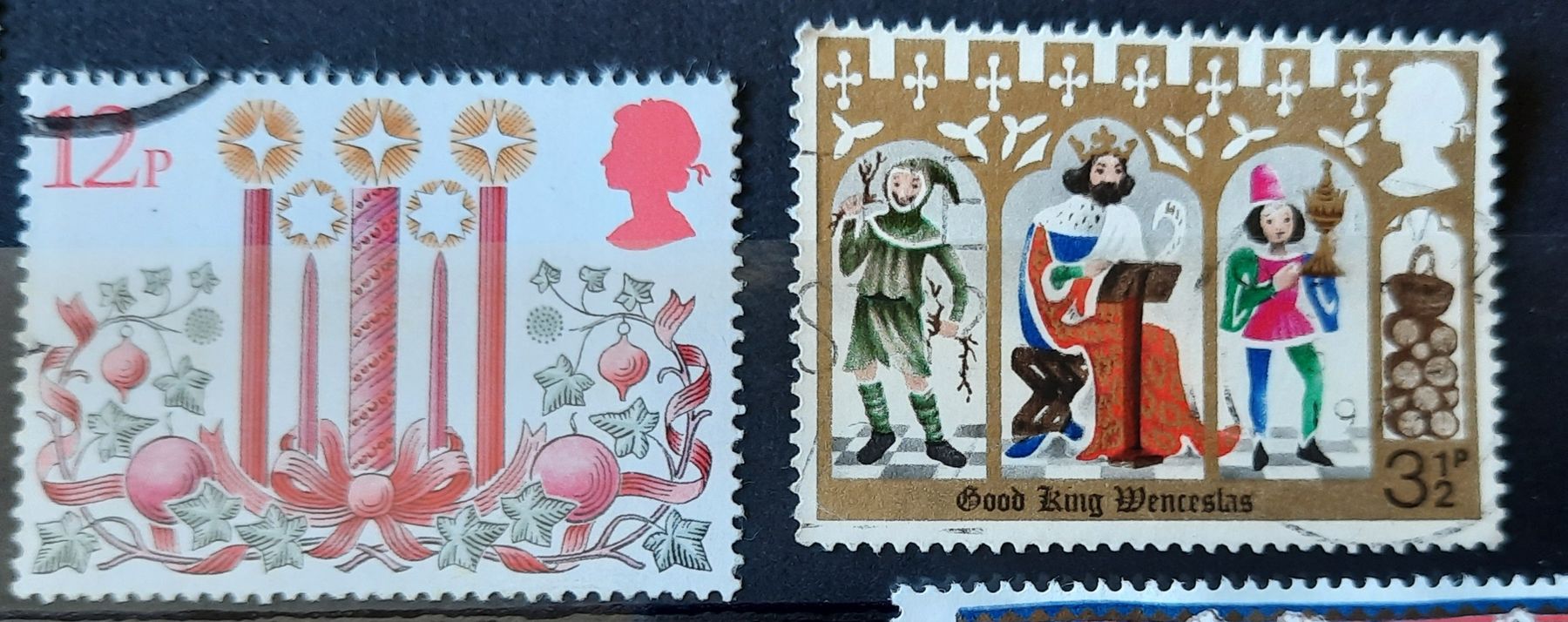 Tutti i francobolli: 5-22-3 Timbres anglais. Divers. – Usato da GENEVE venduto da Pjeronimo 5