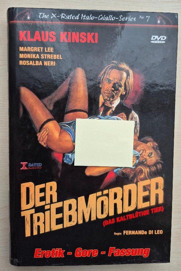 Tutti i DVDs: Der Triebmörder *Grosse Hartbox* – Usato da Wettingen venduto da Reviled