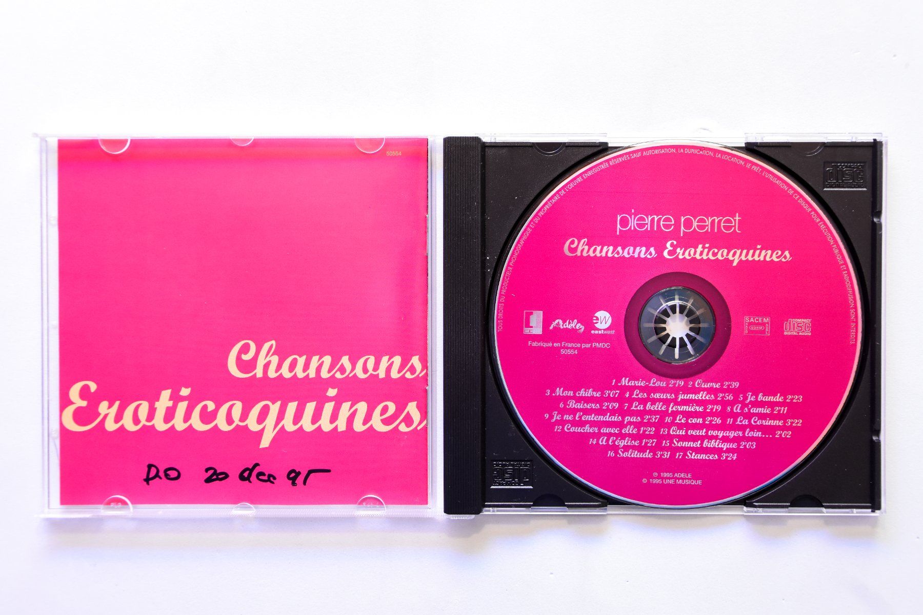 CD: Pierre Perret - Chansons Eroticoquines – Usato da Belmont-sur-Yverdon venduto da ag97 1