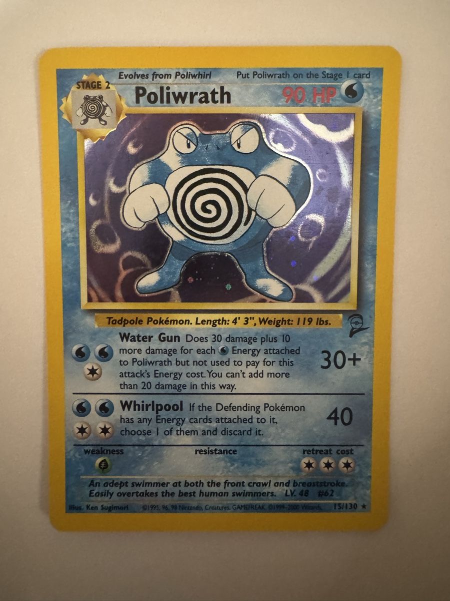 Pokémon Carte collezionabili: Pokémon Karte Poliwrath – Nuovo (secondo la descrizione) da Aarau Rohr venduto da mic_d6nr
