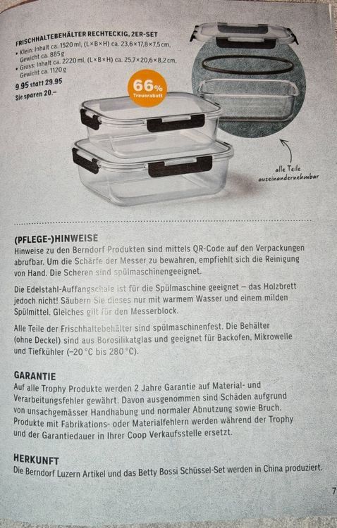 Coop Raccolte di bollini & punti: 4 volle Coopkarten berndorf Küchen Trophy – Nuovo (secondo la descrizione) da Buchen venduto da Jonny58 5
