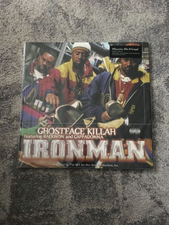 Ghostface Killah, Ironman, Neu,180g, Beste Qualität Wu Tang (Neu