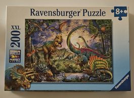 🔥 RAVENSBURGER Puzzle 💙 200 XXL Teile Dinosaurier ab 8+ 🔥