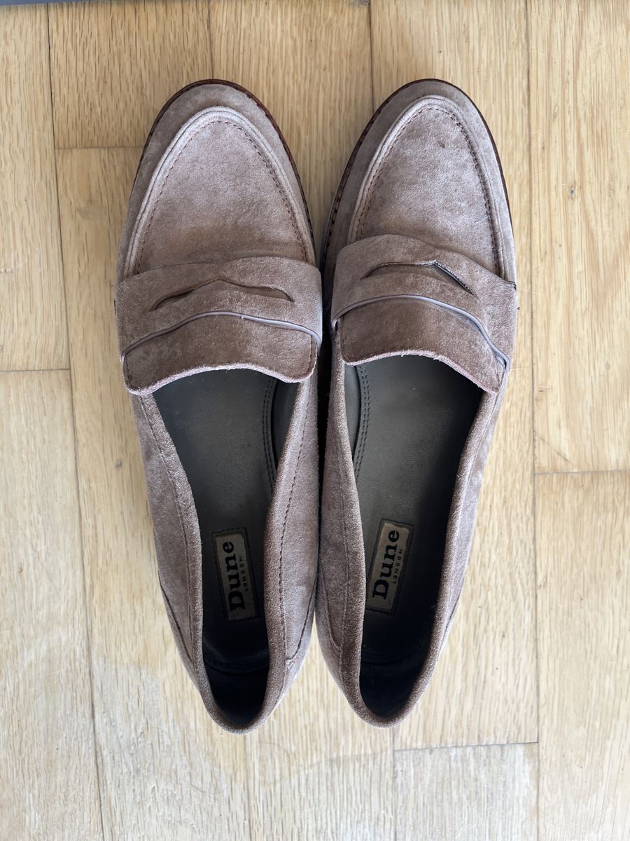 Dune London Damenschuhe: Wildleder Loafers – Gebraucht aus Allschwil von MaloseS08 1