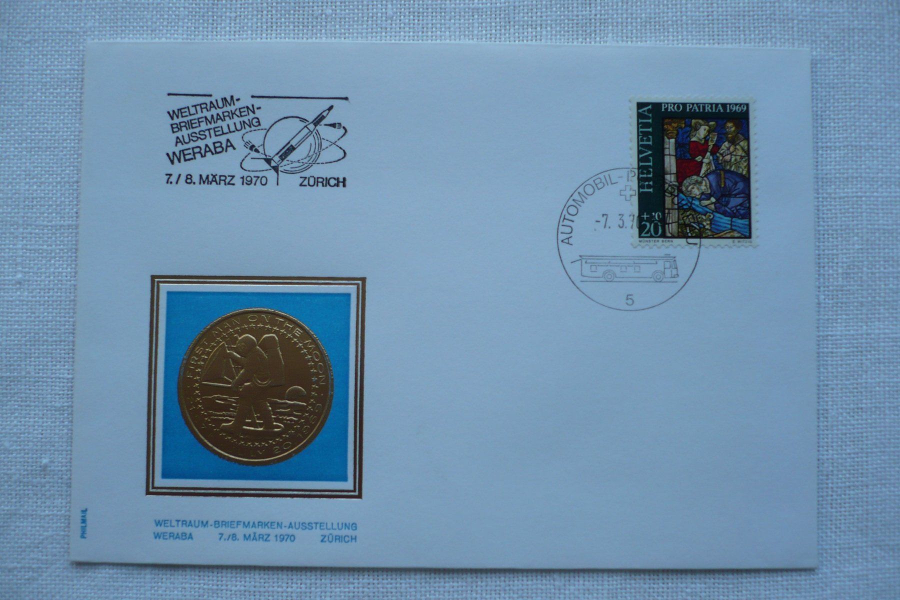 Tous les timbres: 1970 WERABA, Zürich – D'occasion à Zürich par saltandpepper008