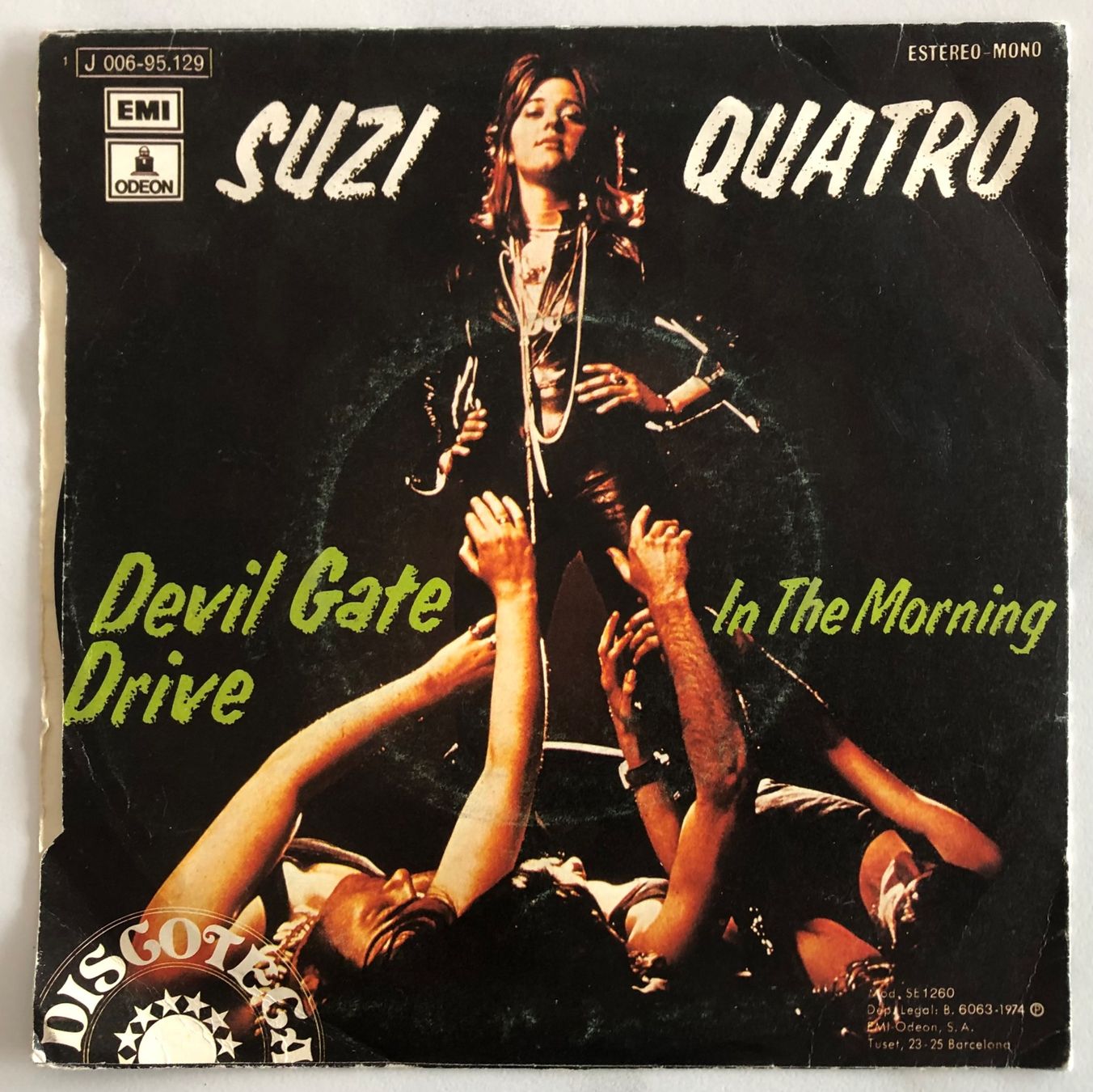Schallplatten: SUZI QUATRO - DEVIL GATE DRIVE – Gebraucht aus Poliez-Pittet von Newtown-Records 1