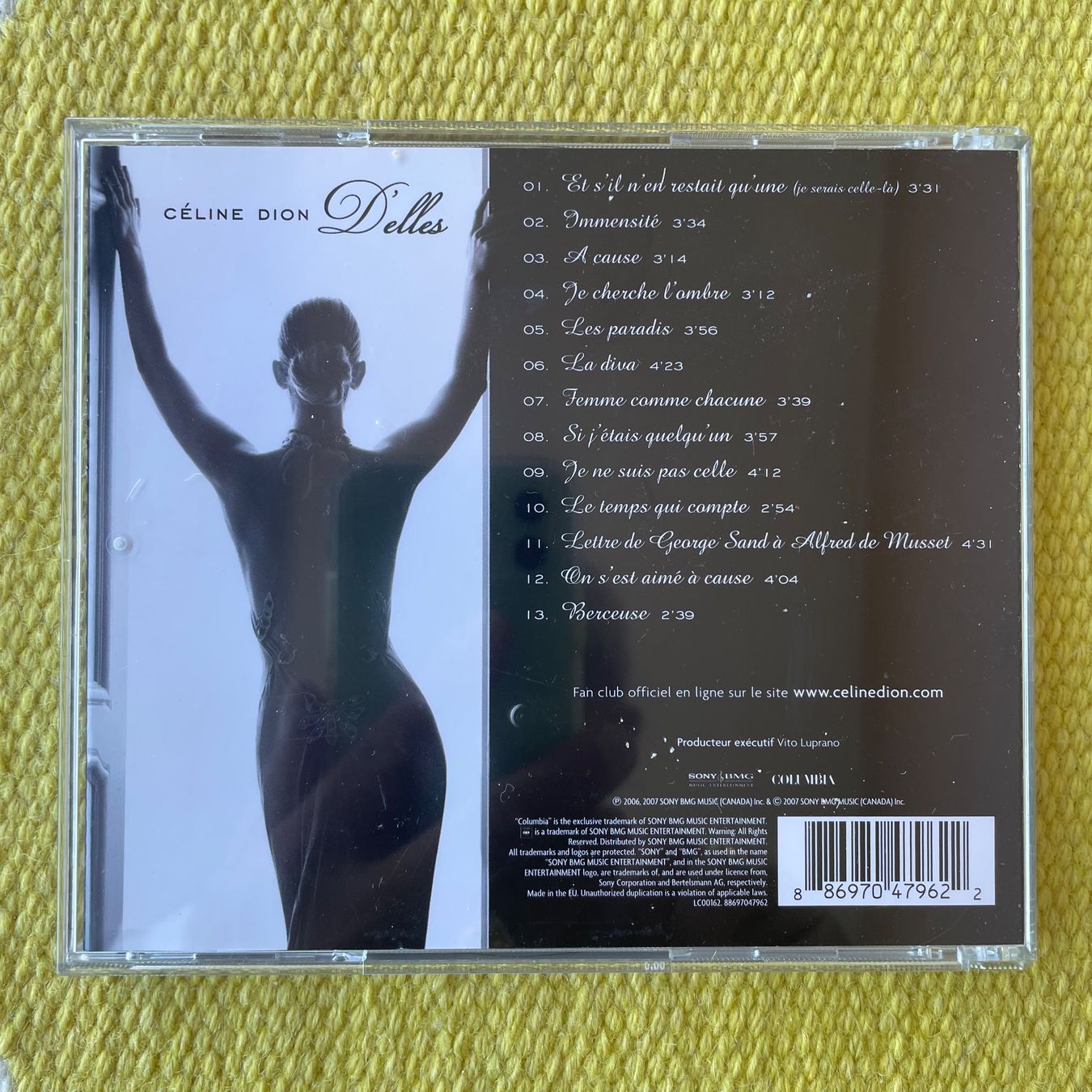CD: CÉLINE DION-D‘ELLES – Usato da Rorschacherberg venduto da CD-Roli 1
