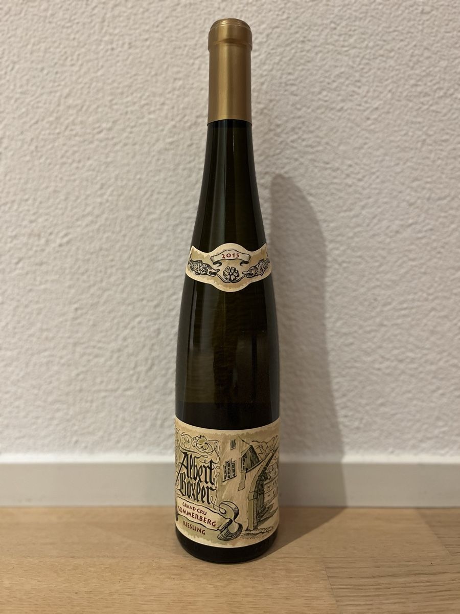 Vino: Albert Boxler, Grand Cru Sommerberg 2015 – Nuovo (secondo la descrizione) da Liestal venduto da Rockthat 1