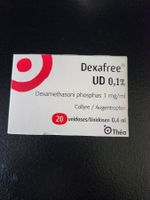 Dexafree UD 0,1% Augentropfen 20 Einzeldosen ungeöffnet