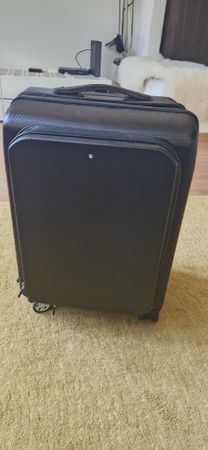 Montblanc black cabin luggage