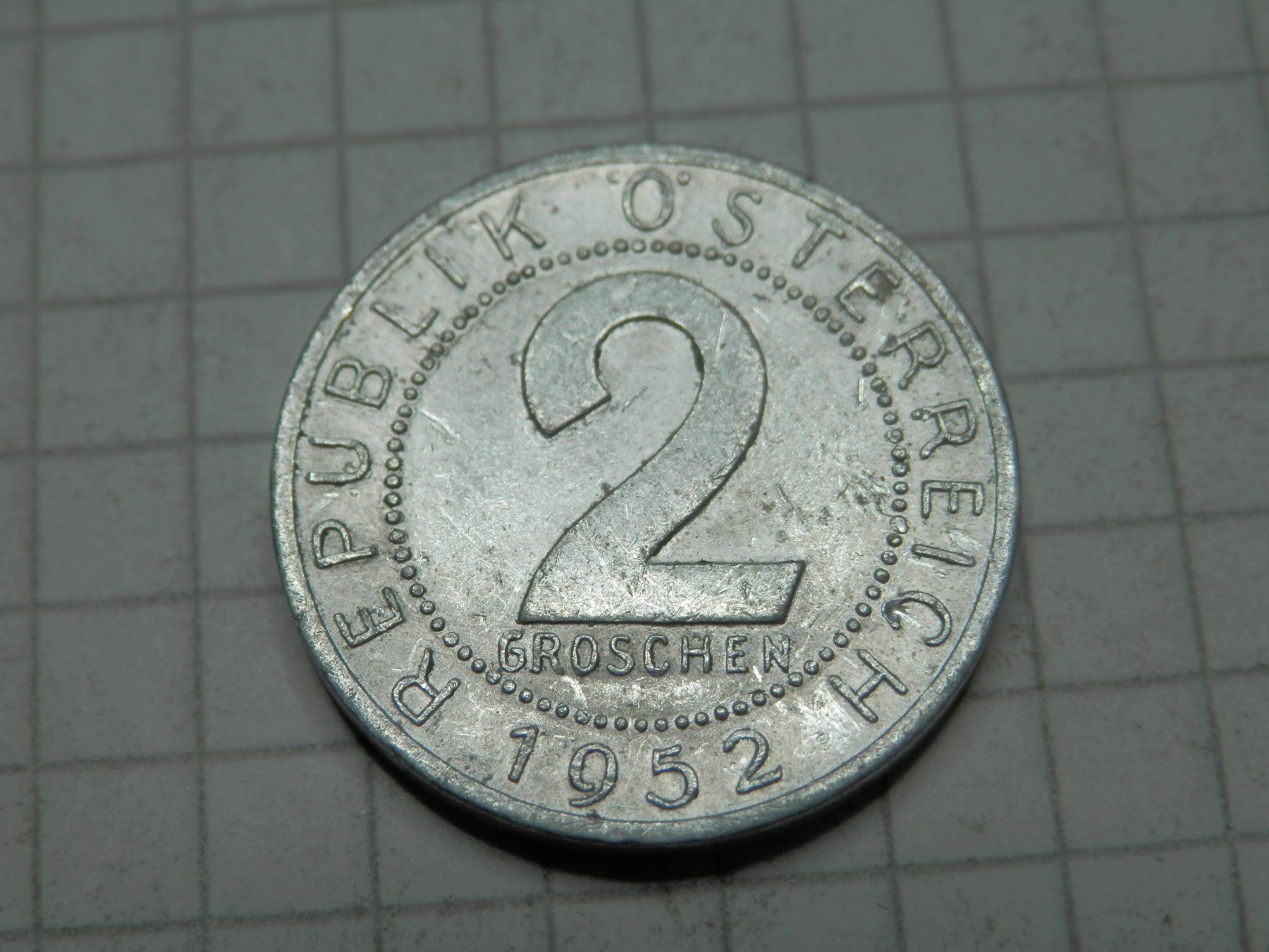 Tutti le monete: Österreich  2 Groschen, 1952 – Usato da Weiach venduto da weiach81
