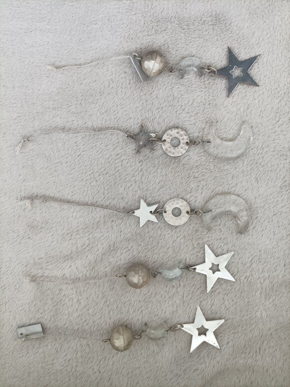 Tutte le decorazioni: Christbaumdeko 5 Teile Räderdesign IV – Usato da Buchs/SG venduto da ori_k6tq