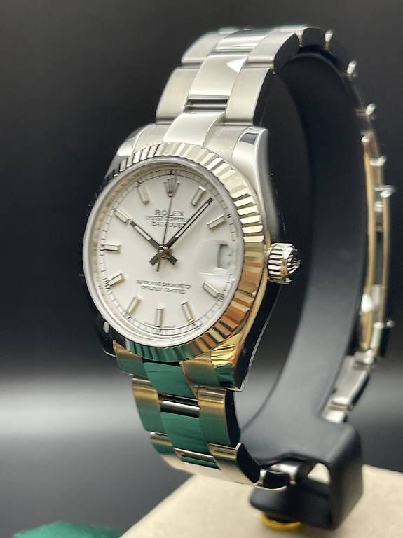 Rolex Orologi: Rolex Datejust 31 Ref. 178274 Oyster White Dial Full Set – Usato da Lugano venduto da luganotopwatches 4