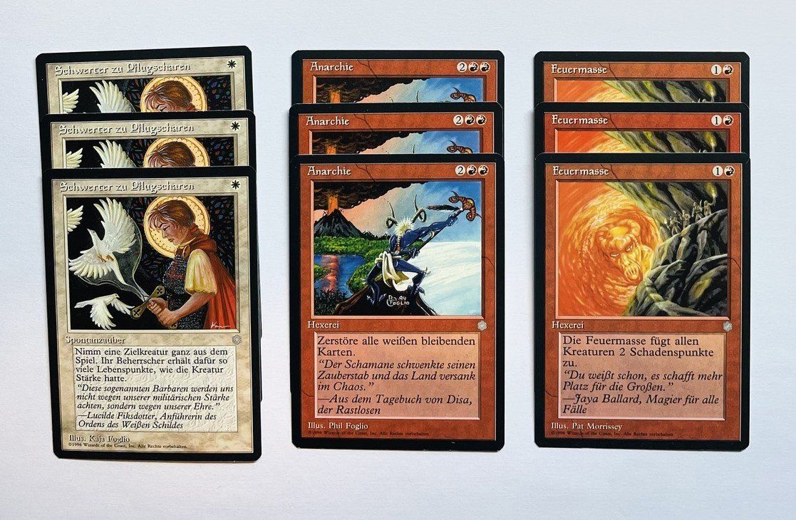 Magic The Gathering Carte collezionabili: Magic The Gathering 3 komplette Uncommon Sets Eiszeit – Usato da Duggingen venduto da nad_6yzh 2