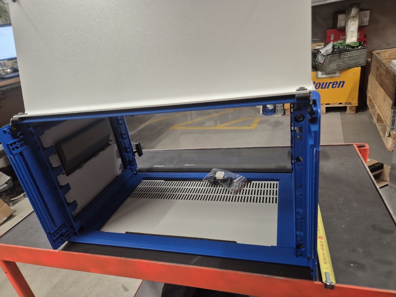 Casse di trasporto: Robuste Aufbewahrungsbox blau / weiss – Nuovo (secondo la descrizione) da Thalwil venduto da Moritz.A 3