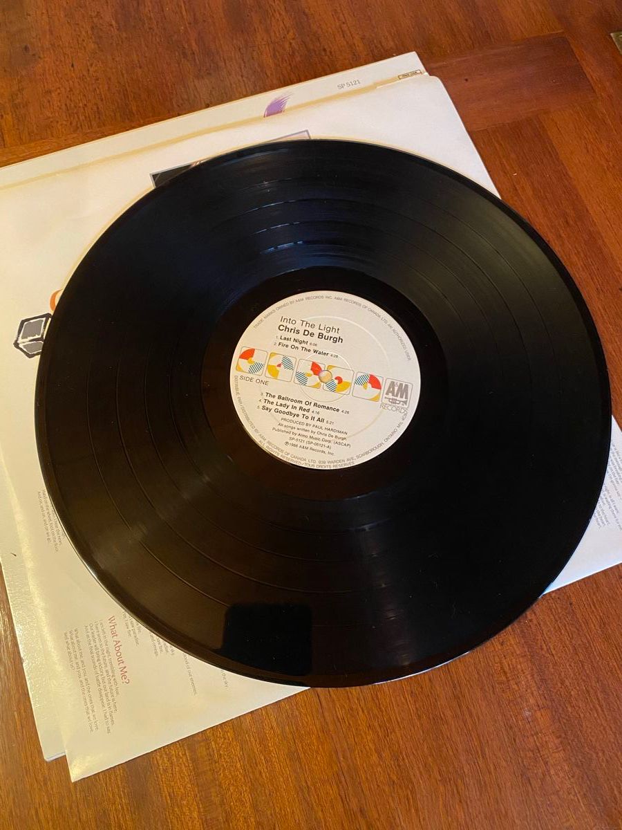 Dischi in vinile: Chris de Burgh Into The Light LP 1986 Vinyl – Usato da Kirchberg BE venduto da swiss_slab 3