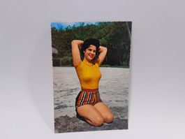 60er Jahre Vintage Pin Up Postkarte / Ansichtskarte