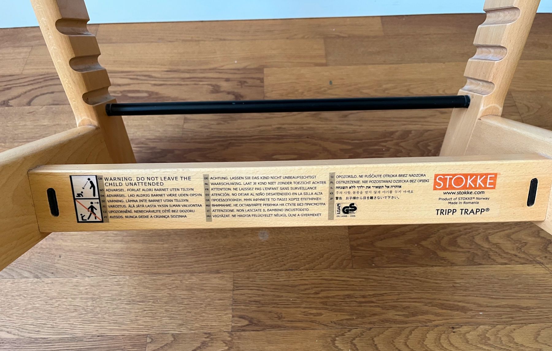 Stokke Seggioloni: Tripp Trapp Hochstuhl aus Buchenholz – Usato da Birmenstorf AG venduto da mis03 3