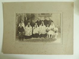 alte Foto mit 11 Personen