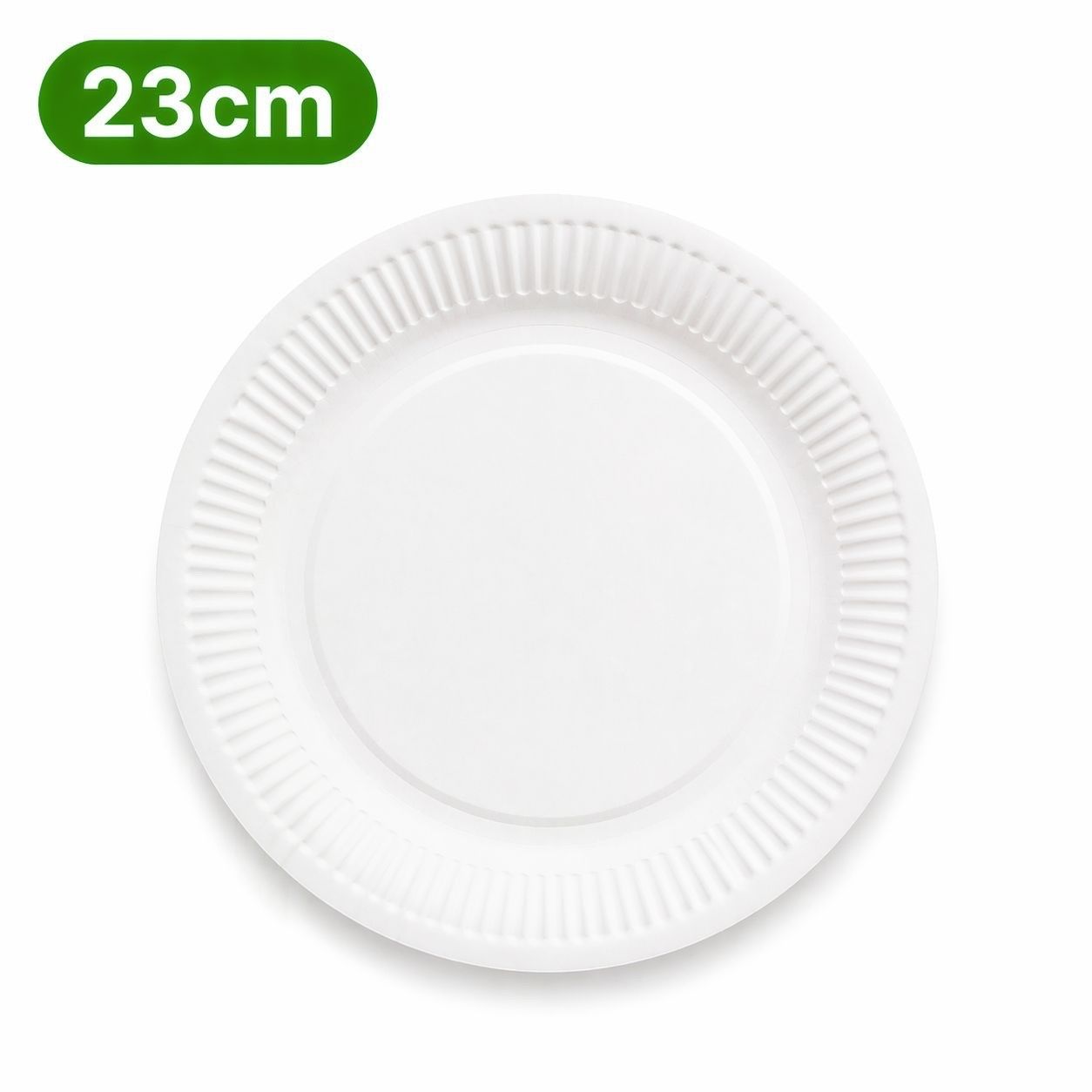 Piatti: 1000  Pappteller 23cm Weiß Stabil Einwegteller Party Teller – Nuovo e nell'imballaggio originale da Bülach venduto da StoreInShop.com
