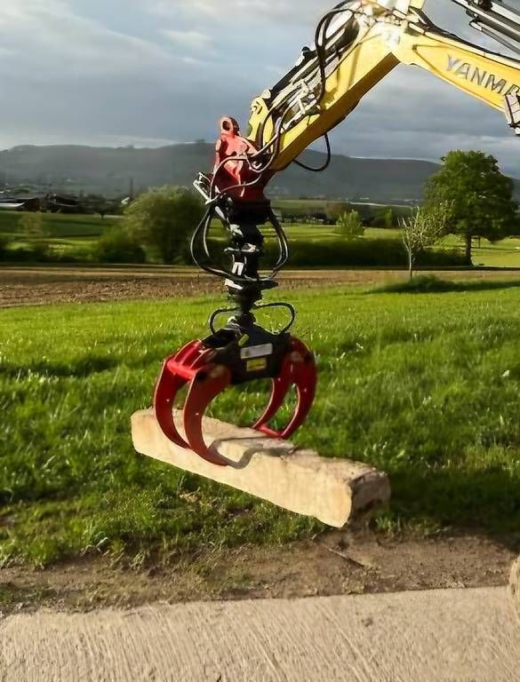 Pinze: Holzgreifer mit Schale  – Usato da Buttisholz venduto da regazzoni1 1