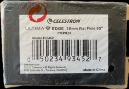 Celestron Ultima Edge 18mm Flat Field