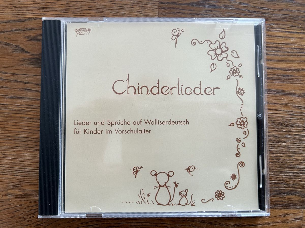CDs: Chinderlieder Lieder und Sprüche auf  Walliserdeutsch CD  – Gebraucht aus Wolhusen von eve_m6cg