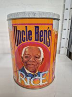 Vintage Uncle Ben's Reis Dose, Sammelstück, 70er Jahre