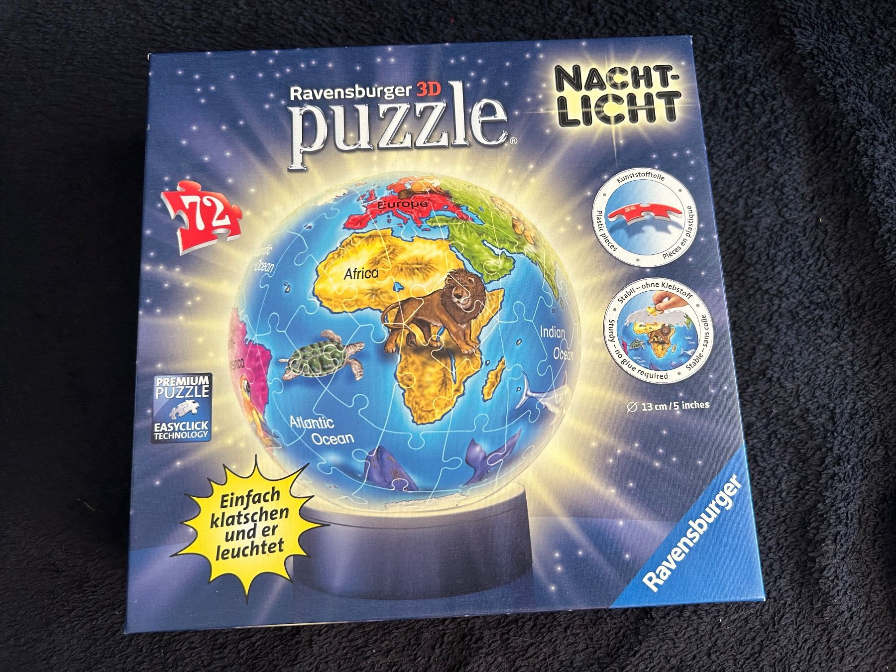 Ravensburger Puzzle: Ravensburger 3D Puzzle Nacht-Licht Globus – Nuovo (secondo la descrizione) da Oberarth venduto da gislerku