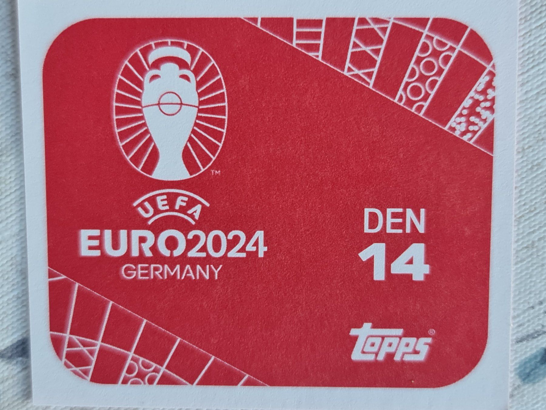 Topps Carte collezionabili: Topps EURO2024 DEN 14 – Nuovo e nell'imballaggio originale da Dintikon venduto da Prime-shop 1