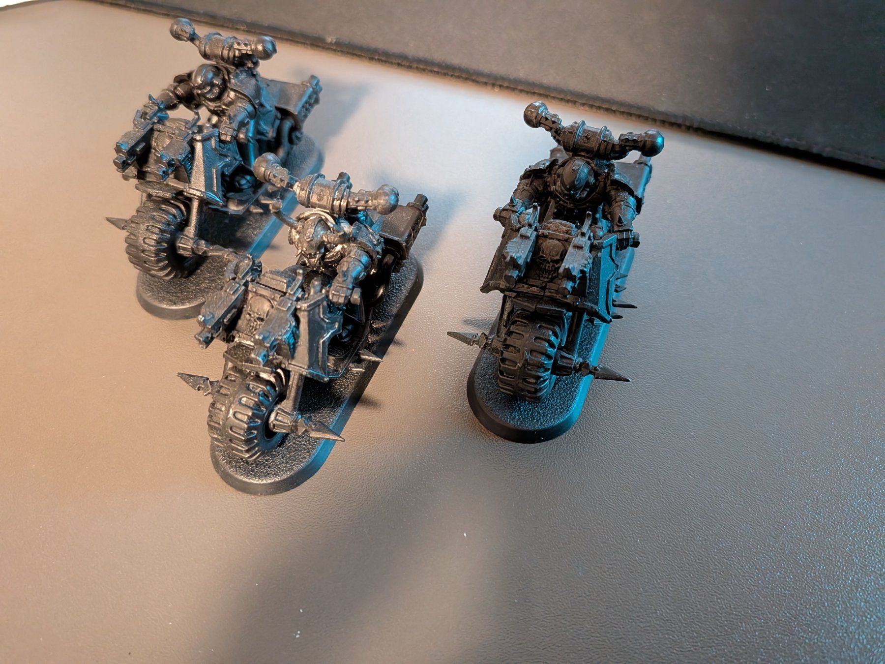 Kit di modellismo & Modellini statici: Warhammer 40K Chaos Biker – Usato da Wangs venduto da rhodinium 2