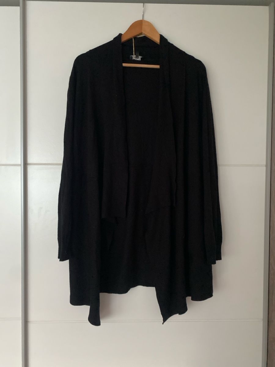 C&A Giacche: Damen Strickjacke schwarz Grösse M C&A  – Usato da Alpnach Dorf venduto da melbb